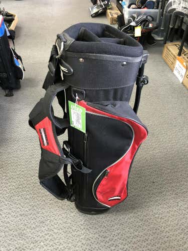 Used Red Zone Jr Stand Bag 3 Way Golf Junior Bags