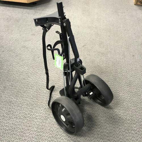 Used On Course Jr Pull Cart 2 Wheel Steel Golf Carts
