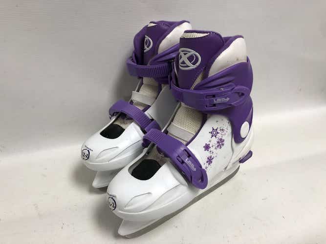 Used Dbx Adj 12-2 Adjustable Ice Hockey Skates