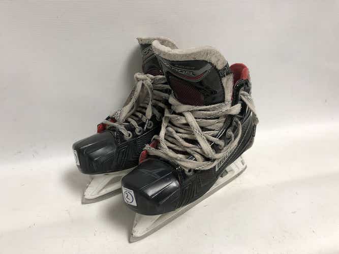 Used Bauer Vapor X900 Junior 02 D - R Regular Goalie Skates