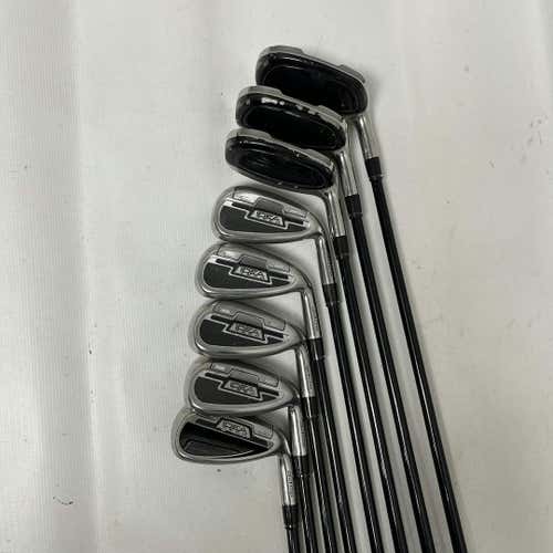 Used Adams Golf A4os 8 Piece Senior Flex Graphite Shaft Mens Package Sets