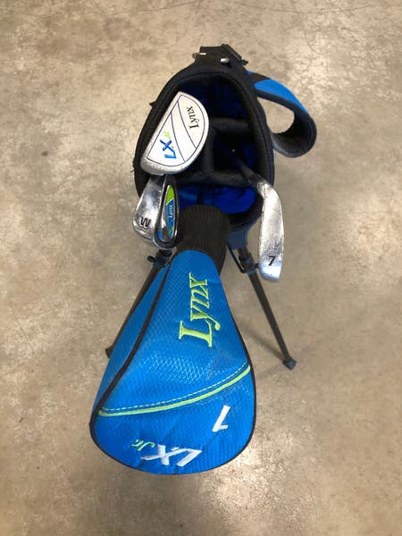 クラブ Lynx - Lynx Junior Golf Set Ages 10-12 Used Lynx LX Junior Golf Club Set (Number of Clubs: 4