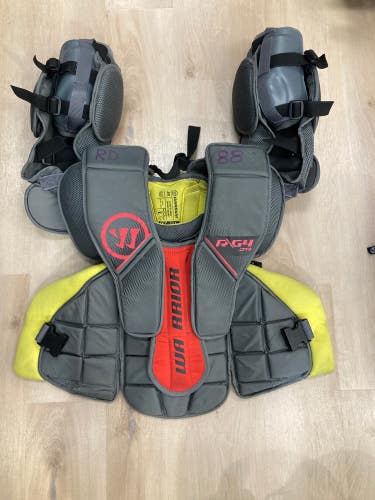 Used Junior Large/Extra Large Warrior Ritual G4 Goalie Chest Protector