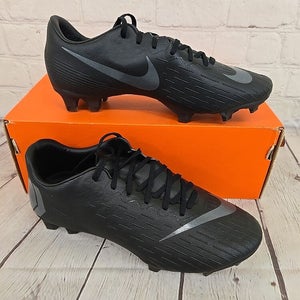 Nike Mercurial Vapor 12 Pro FG Soccer Cleats Black US Sizes 5.5 Mens  7 Womens