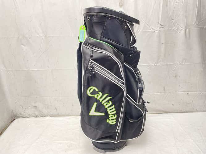 Used Callaway 14-way Golf Cart Bag W Rain Hood - Excellent