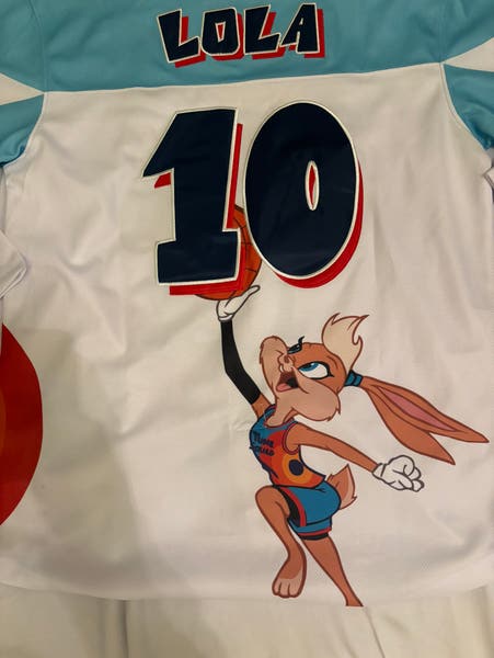 Lola Bunny Jersey Lola Bunny #10 ORIGINAL Space Jam Tune Squad