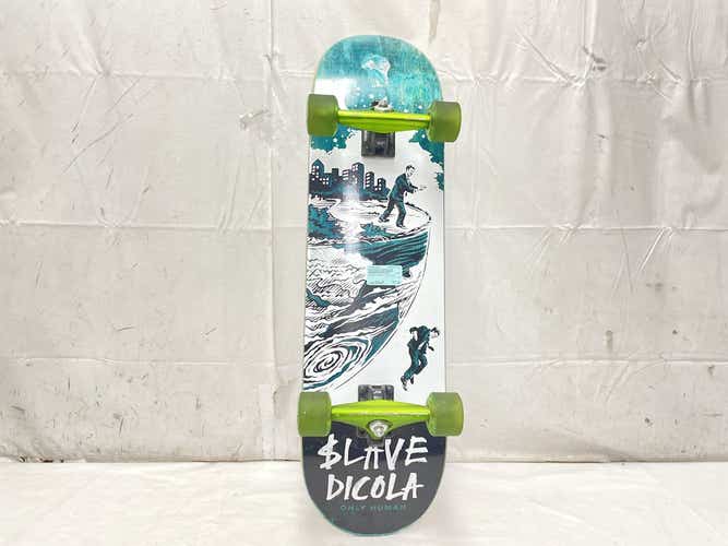 Used Slave Dicola Only Human 9" X 33.5" Complete Skateboard W Gullwing Charger Trucks