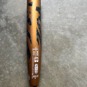 Used 2022 DeMarini USSSA Certified Composite 22 oz 30" Zoa Bat