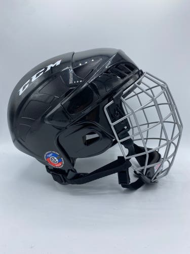 CCM FL40 Helmet Combo - Large Black