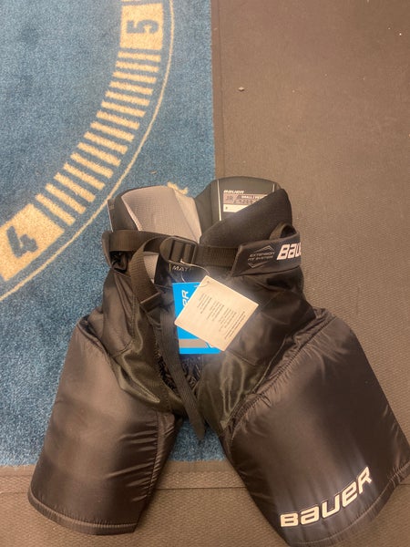 New Bauer Supreme Matrix Black Junior Small Hockey Pant