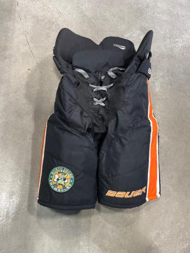 Used Senior Bauer North Shore Shamrocks Nexus Custom Hockey Pants (Size: Large)