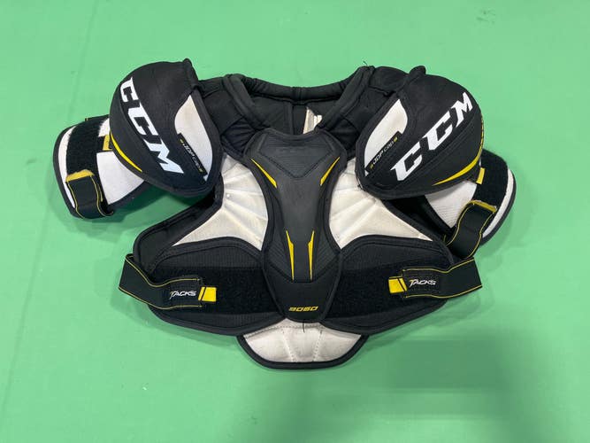 Used Junior CCM Tacks 9060 Hockey Shoulder Pads (Size: Large)