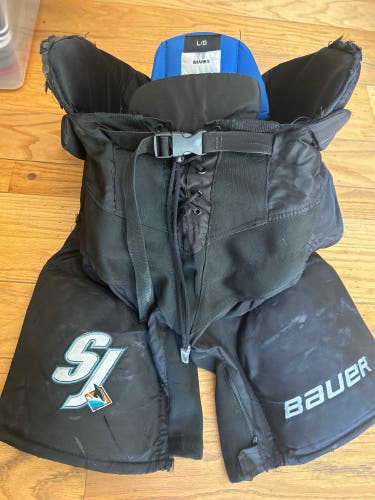 Used Senior Bauer Pro Stock Hockey Pants