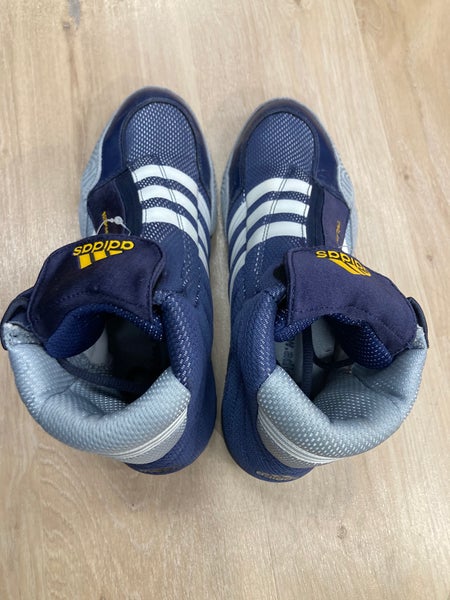 New Blue Men's Adidas Response Wrestling Shoes SidelineSwap