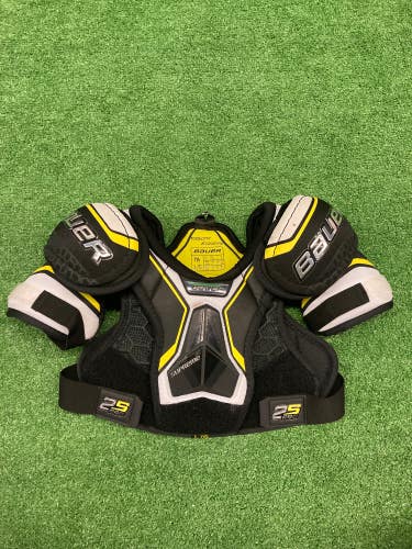 Used Large Youth Bauer Supreme 2S Pro Shoulder Pads