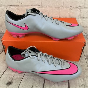 Nike Hypervenom Phinish FG Men's Soccer Cleats Total Orange Black Solar US 12
