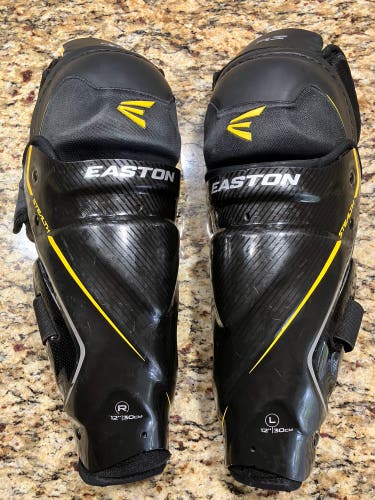 Used Easton Stealth RS 12” shin guards