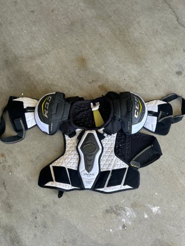 Used Medium/Large CCM Pro Stock Ultra Tacks Shoulder Pads