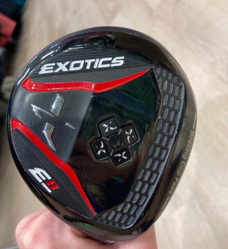 Used Men's Tour Edge XCG E8 Exotics Fairway Wood Right Handed Stiff Flex 3 Wood