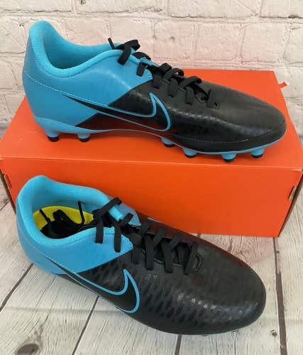 Nike 651653 004 JR Magista Onda FG Youth Soccer Cleat Black Blue Turquoise US 5Y