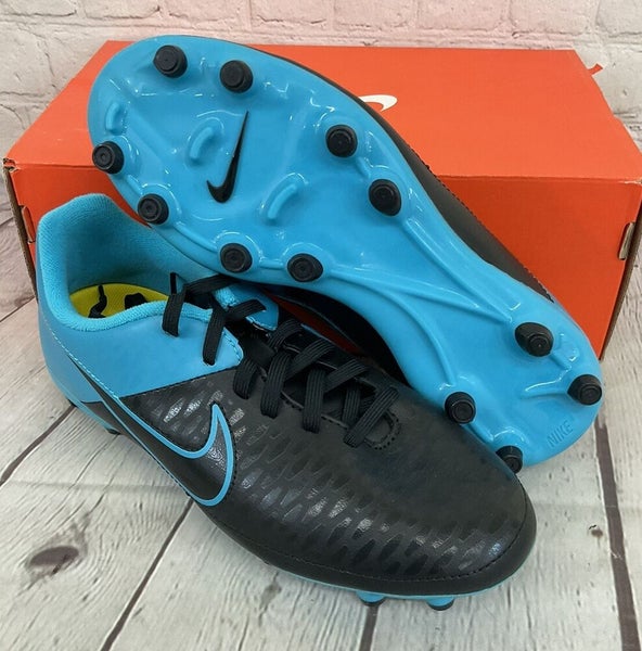 Nike 651653 004 JR Magista Onda FG Youth Soccer Cleat Black Blue Turquoise US 5Y