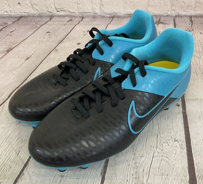 Nike 651653 004 JR Magista Onda FG Youth Soccer Cleat Black Blue Turquoise US 5Y