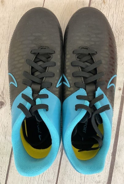 Nike 651653 004 JR Magista Onda FG Youth Soccer Cleat Black Blue Turquoise US 5Y
