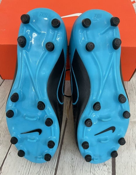 Nike 651653 004 JR Magista Onda FG Youth Soccer Cleat Black Blue Turquoise US 5Y