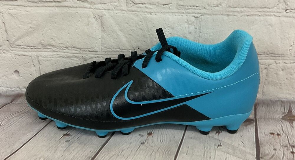 Nike 651653 004 JR Magista Onda FG Youth Soccer Cleat Black Blue Turquoise US 5Y