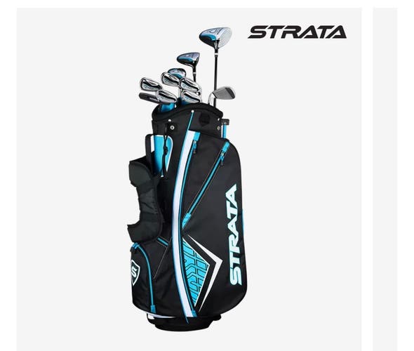 *Gently Used -RH Callaway Strata Plus 2019 14-Piece Women's Complete Package Golf Set