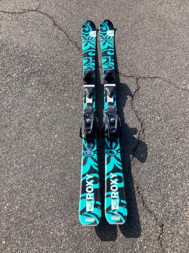 Used Roxy 146 cm All Mountain Skis With Bindings