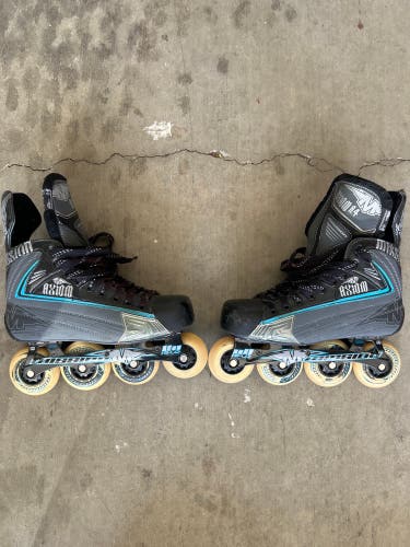Used  Mission Wide Width Size 8 Axiom A3 Inline Skates