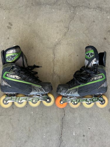Used  Mission Regular Width Size 9 Axiom T6 Inline Skates