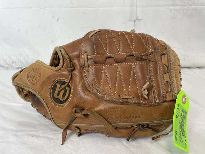 Used Wilson Pro Model A2005 Jim "catfish" Hunter 12" Leather Baseball Fielders Glove - U.s.a.