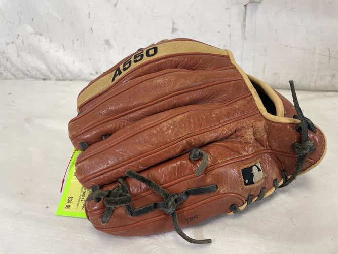 Used Wilson A550 A05rb20d11 11" Leather Junior Baseball Fielders Glove