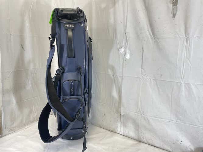 Used Vessel 6-way Golf Stand Bag W Rain Hood - Near New Condition