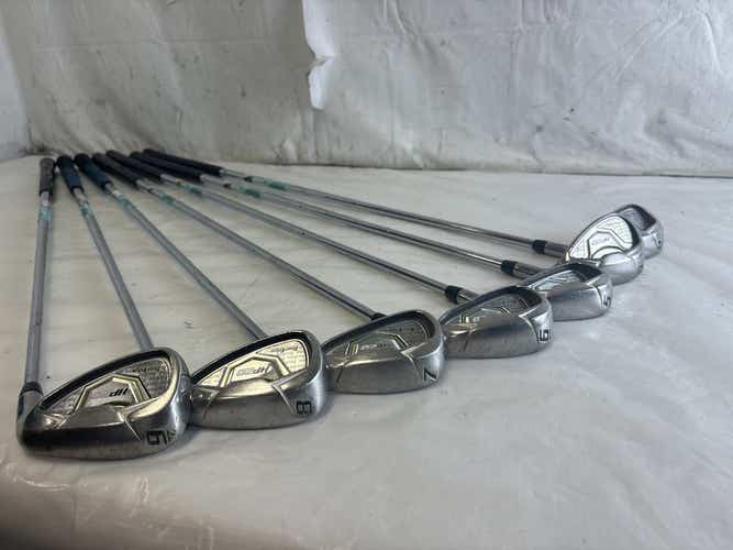 Used Tour Edge Hp20 5i-sw Regular Flex Steel Shaft Golf Iron Set Irons