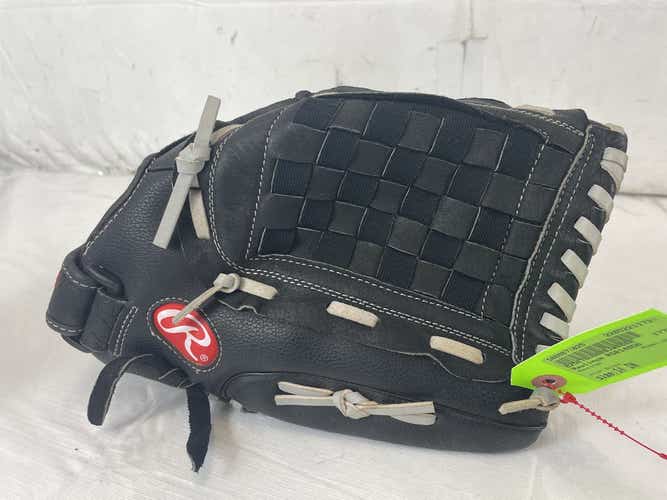 Used Rawlings Rsb Rsb140gb 14" Leather Palm Softball Fielders Glove