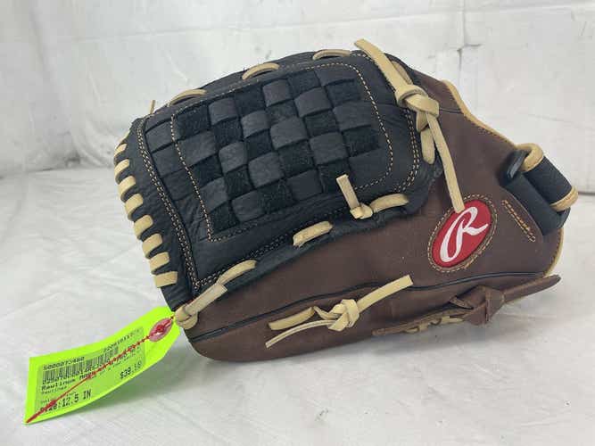 Used Rawlings Mark Of A Pro Rbg36bc 12 1 2" Leather Shell Baseball Softball Fielders Glove Lht