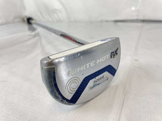 Used Odyssey White Hot Rx Rossie Mallet Golf Putter 35"