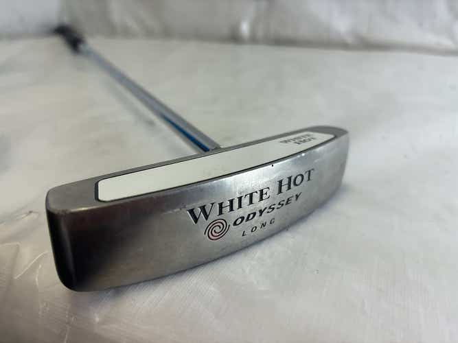 Used Odyssey White Hot Long Center Shafted Broom Stick Putter 48"