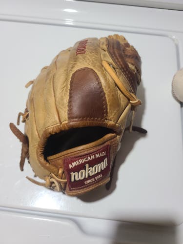 Used Right Hand Throw Buffalo Nokona Baseball Glove 12"