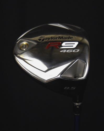 TAYLORMADE R9 460 DRIVER 8.5, SHAFT 45", STIFF FLEX, RIGHT HANDED