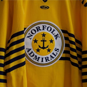 Christian Hausinger Norfolk Admirals 2021-22 Game Worn Jersey