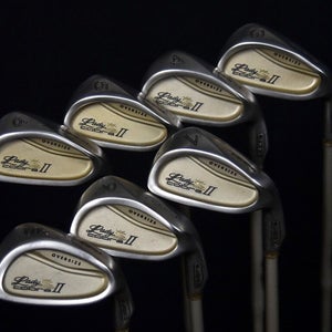 COBRA LADY II GOLF SET 3-7, 9, S IRONS LENGTH 37 IN, LADIES FLEX