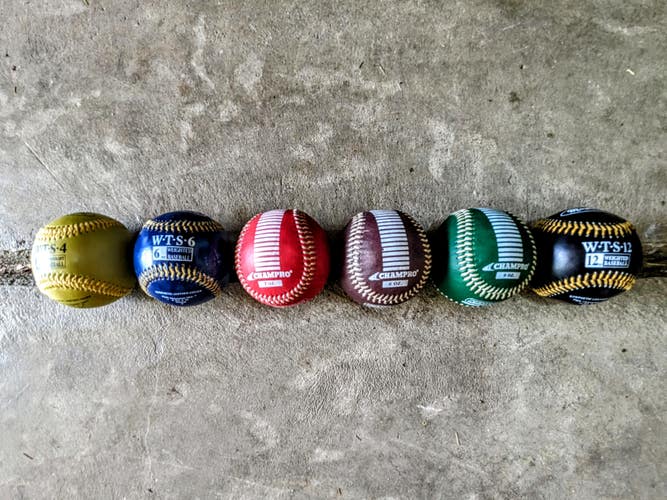 New Weighted throwing balls