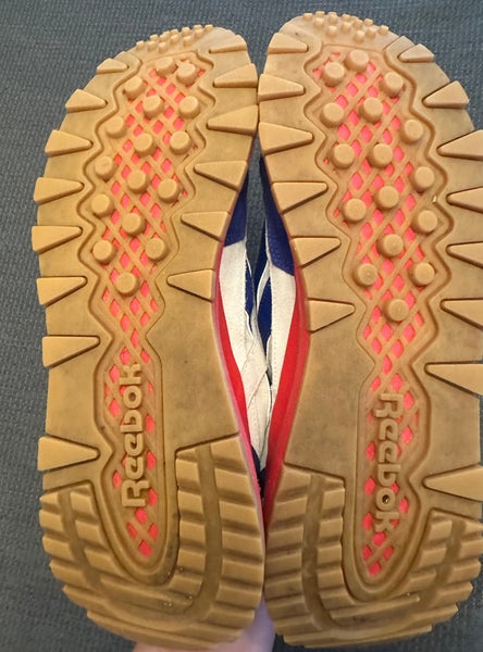 Reebok CL Legacy Classic GW8703 Chalk/Red/Blue/Gold Men's Running Shoes