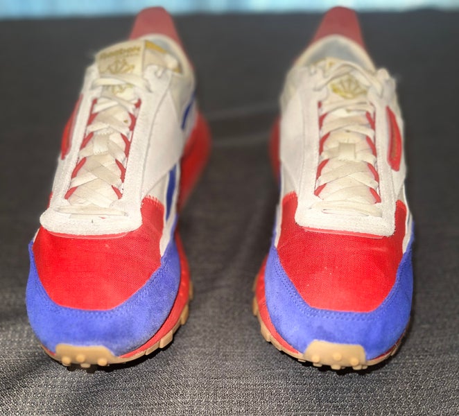 Reebok CL Legacy Classic GW8703 Chalk/Red/Blue/Gold Men's Running Shoes