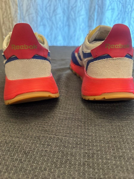 Reebok CL Legacy Classic GW8703 Chalk/Red/Blue/Gold Men's Running Shoes