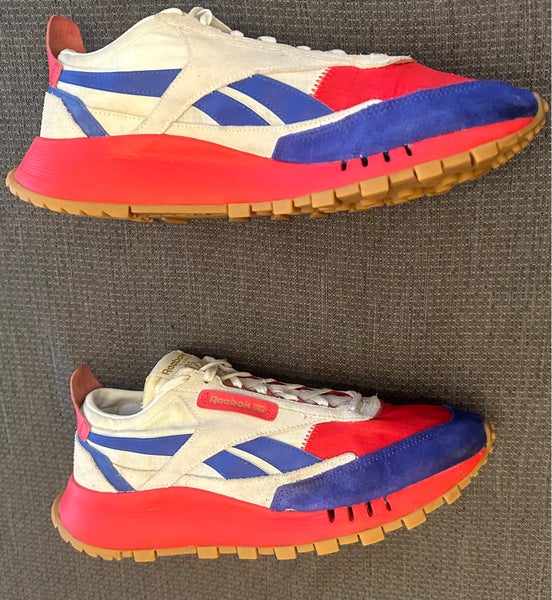 Reebok CL Legacy Classic GW8703 Chalk/Red/Blue/Gold Men's Running Shoes